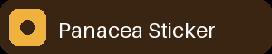 Panacea Sticker — transdermal peptide research by Panacea Bio Chem